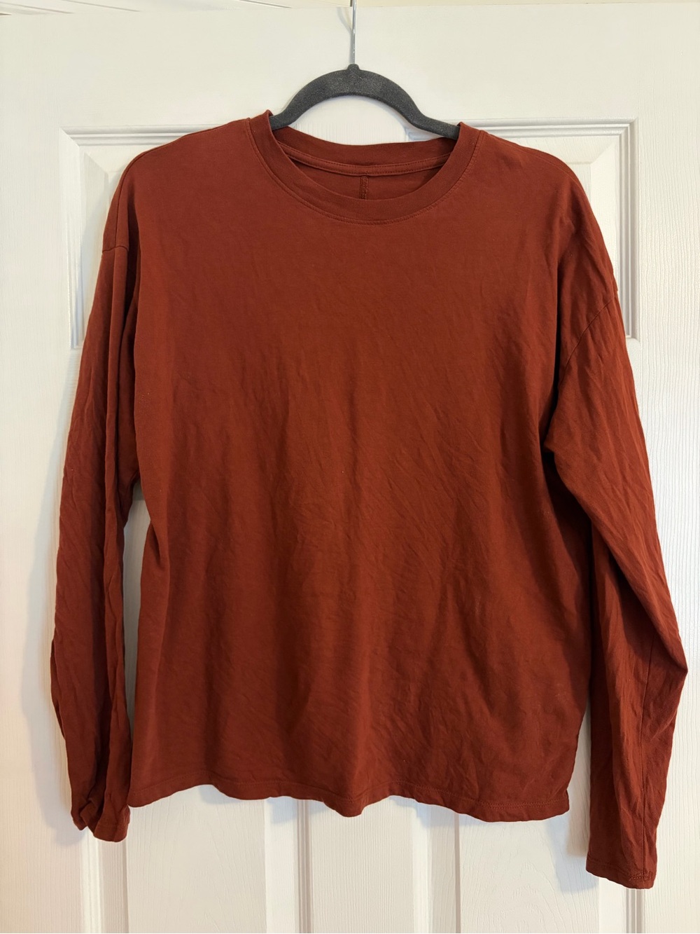 Casual Deep Autumn Relaxed Basic Tee